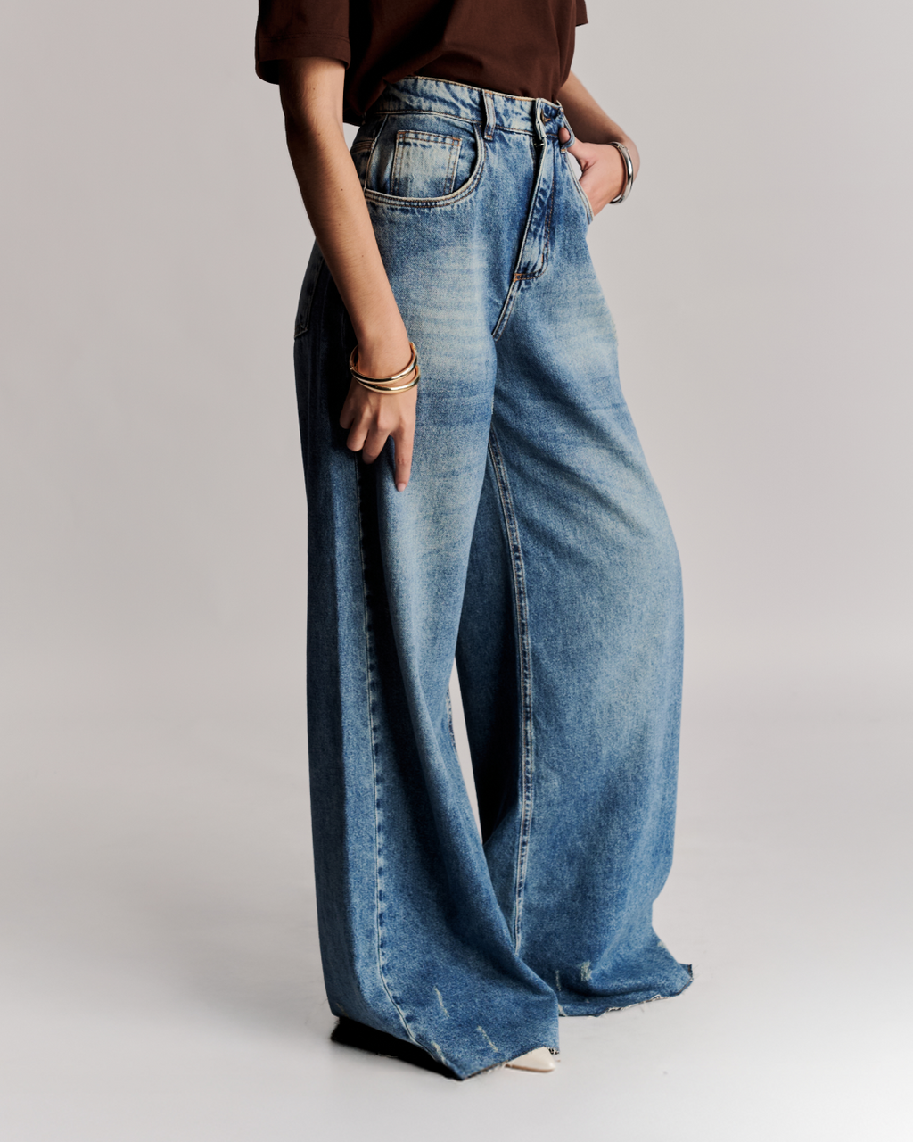 Calça Dirty Palazzo